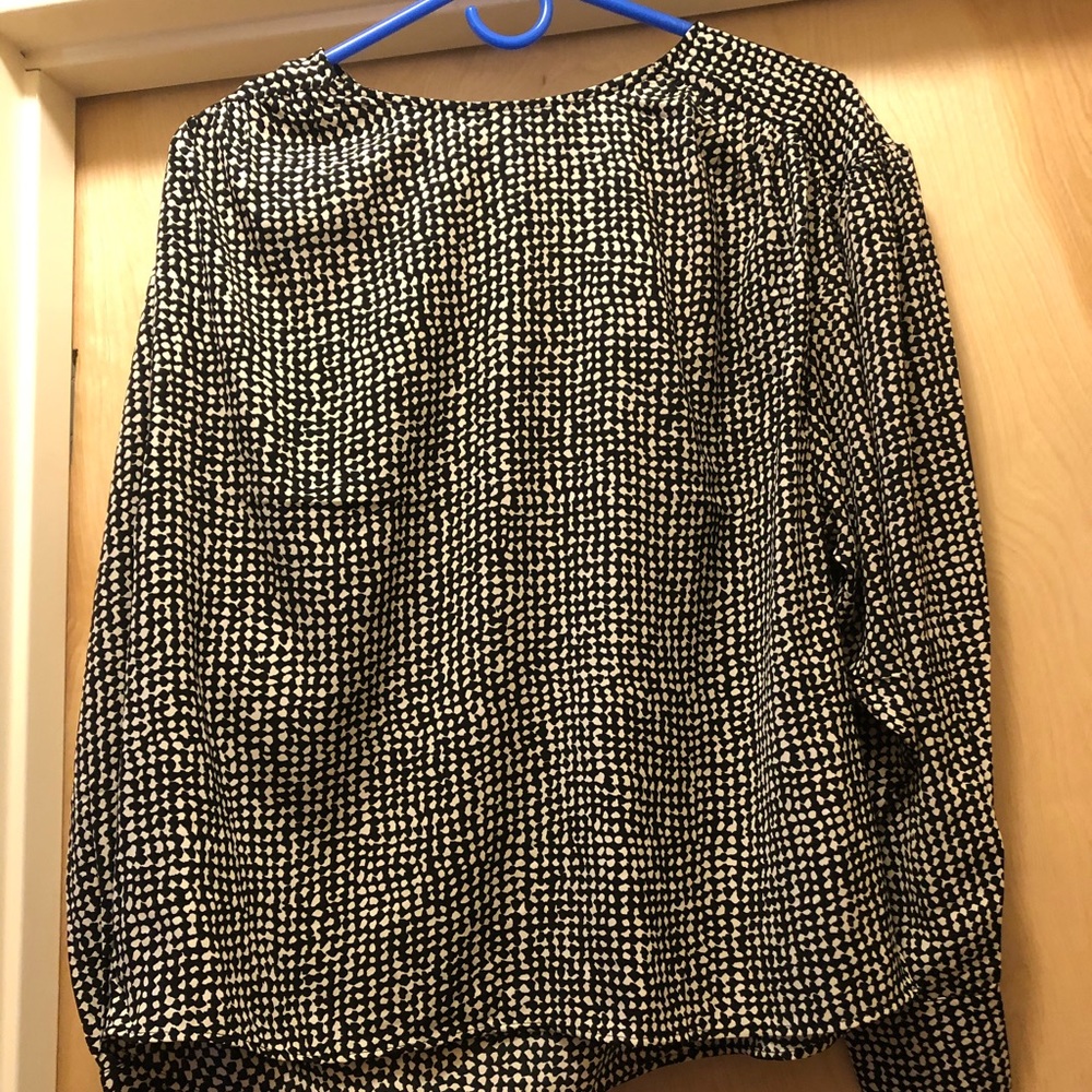 H&M- Drop shoulder blouse